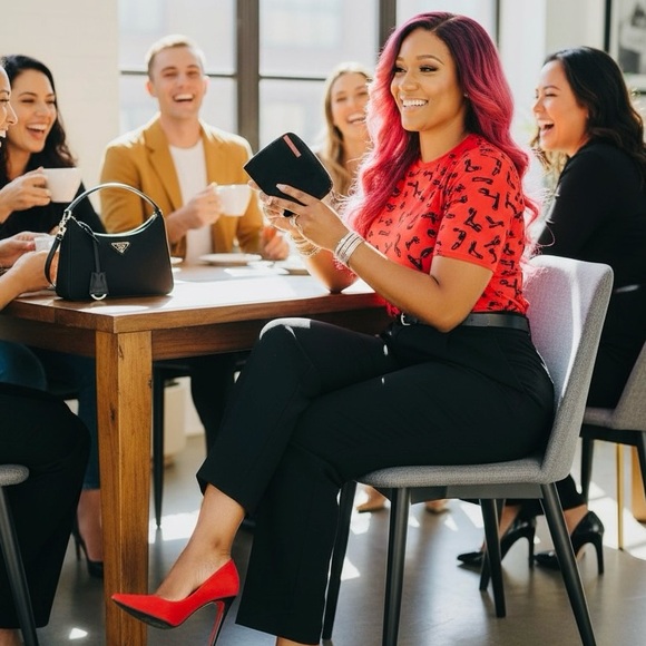 PRADA Nylon Small Wallet, Authentic, Unisex. GUC - Picture 15 of 16